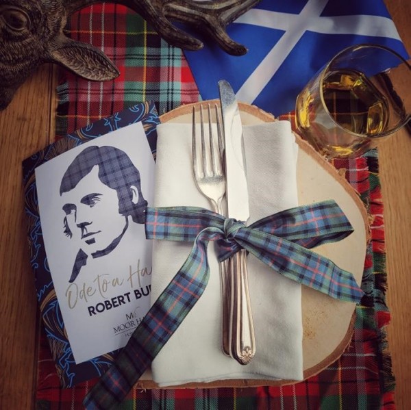 Burns Night Table Small