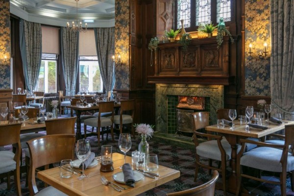 Moor Hall Hotel Spa The Oak Room Brasserie 1