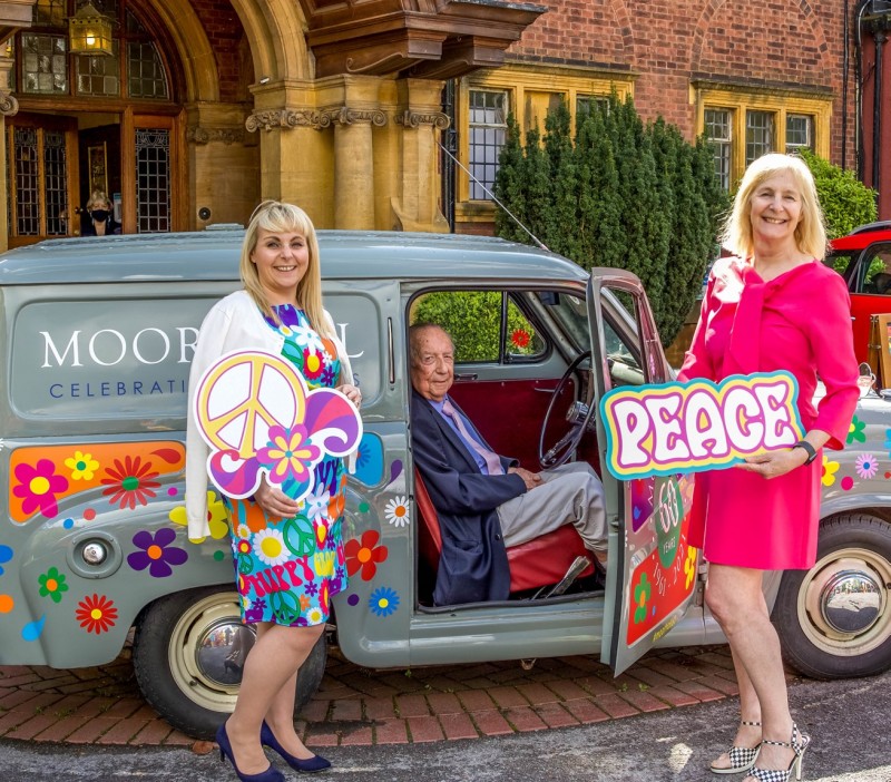 MIchael Webb, Lorraine Kinnes and Angela Burns Celebrating 60 Years of Family Ownership Lorraine Mr Webb Angela