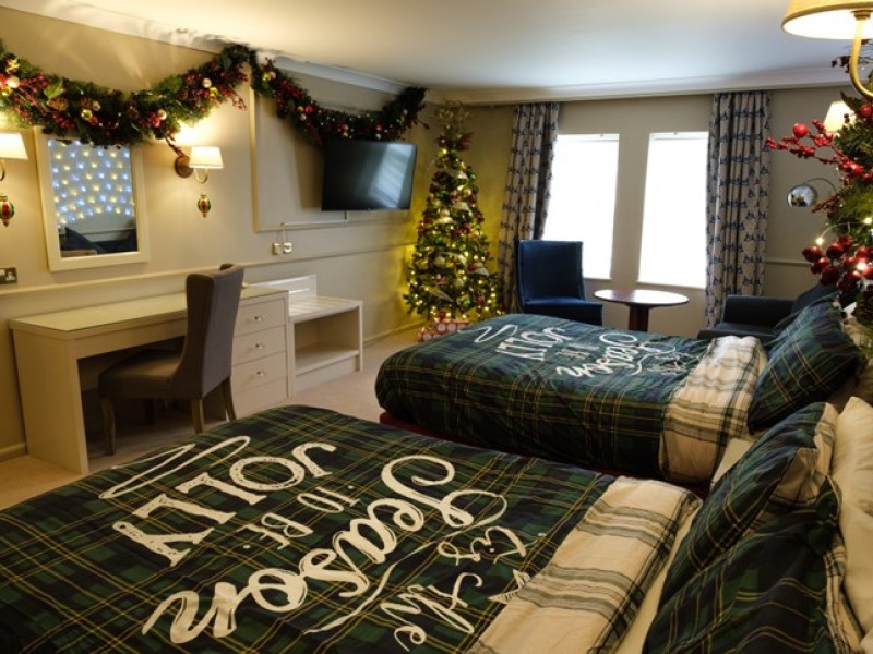 Christmas Family Room at Moor Hall Hotel & Spa
