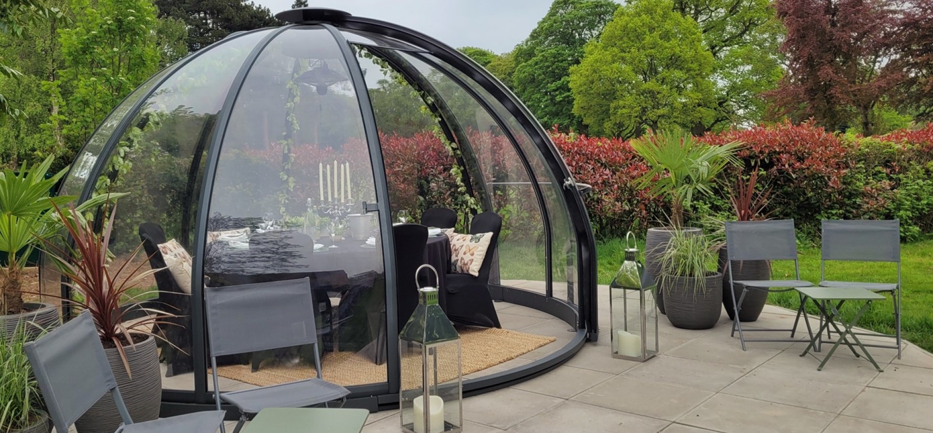 Dining Dome at Moor Hall Hotel Spa Website 2