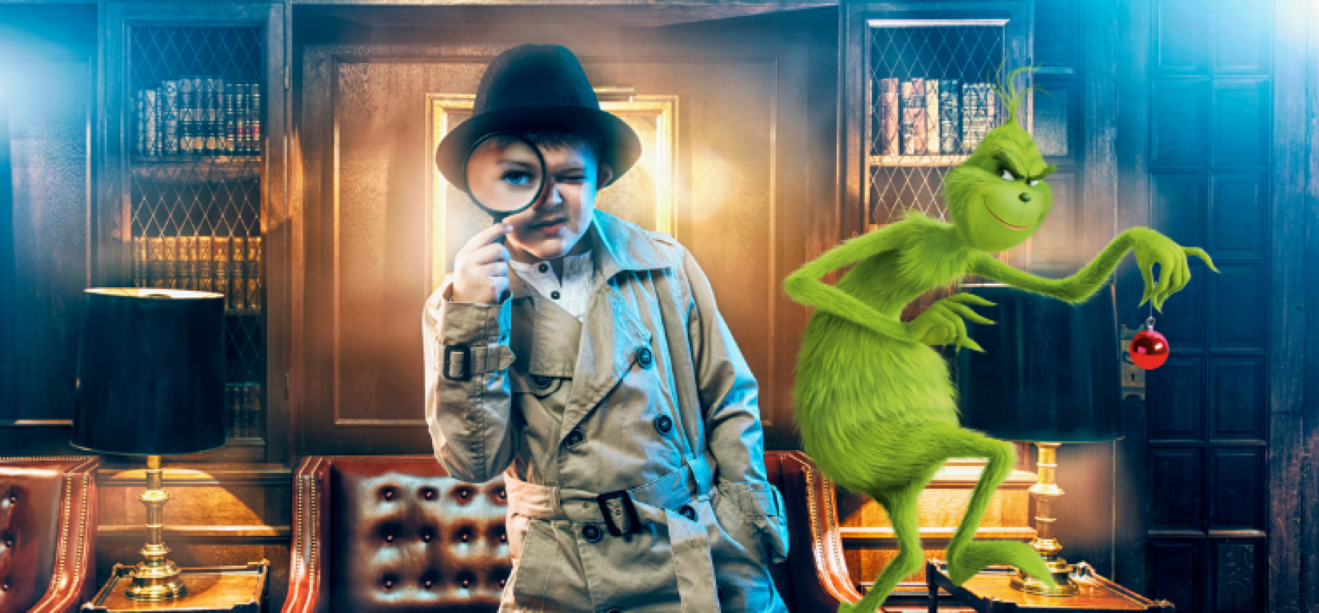 Family Murder Mystery Grinch Website Panel